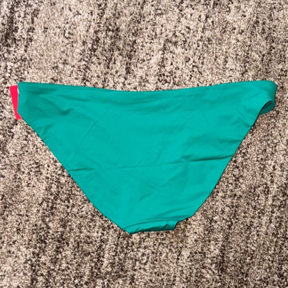 SPANX NWT SWIM BIKINI BOTTOMS MYSTIC GREEN SIZE XL BATHINF SUIT TROPICAL VACAY - Picture 7 of 7